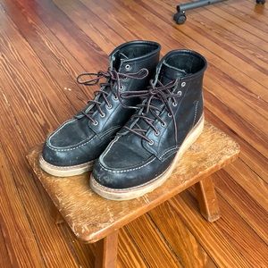 Red Wing Heritage 6 inch Moc Black